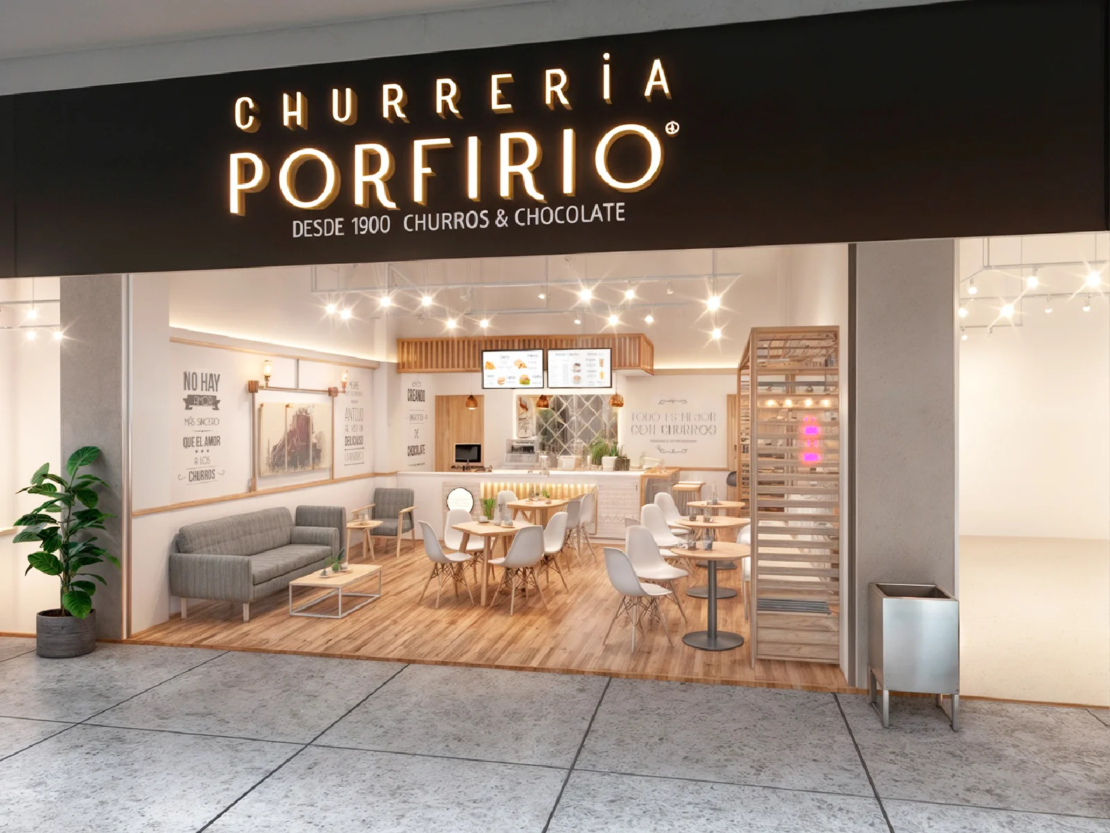 Franquicia render